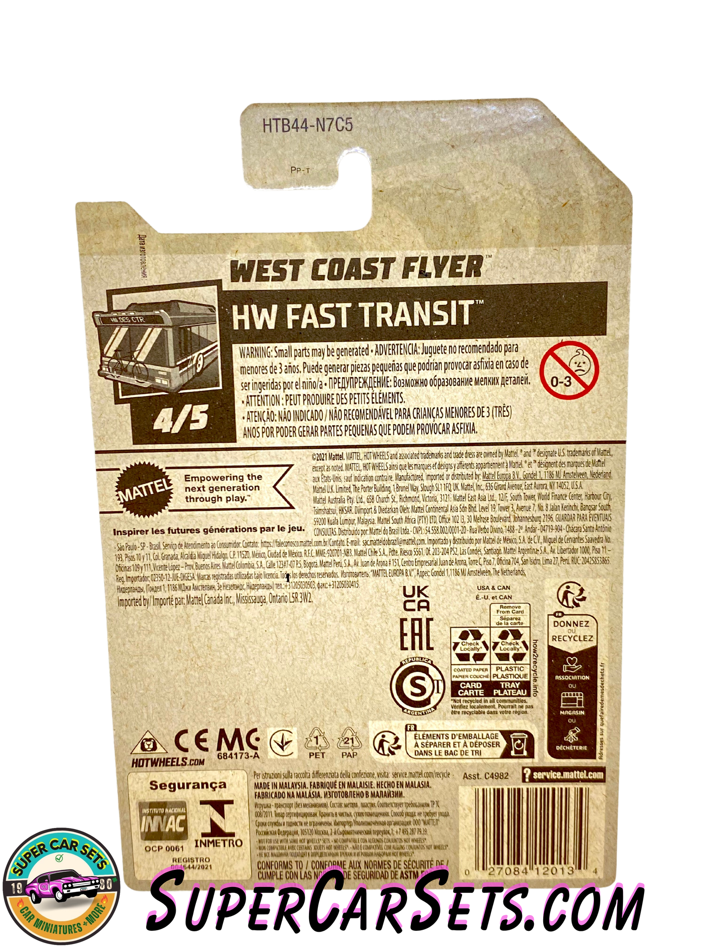 West Coast Flyer - Hot Wheels HW Fast Transit - 2024 (4/5) (56/250)