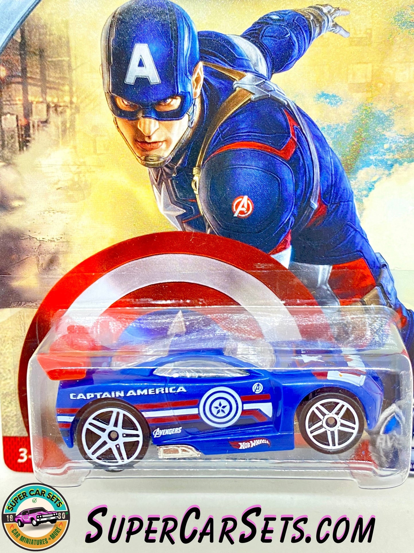 Hot Wheels - Marvel Avengers Age of Ultron (2/8) - Captain America  - Power Rage