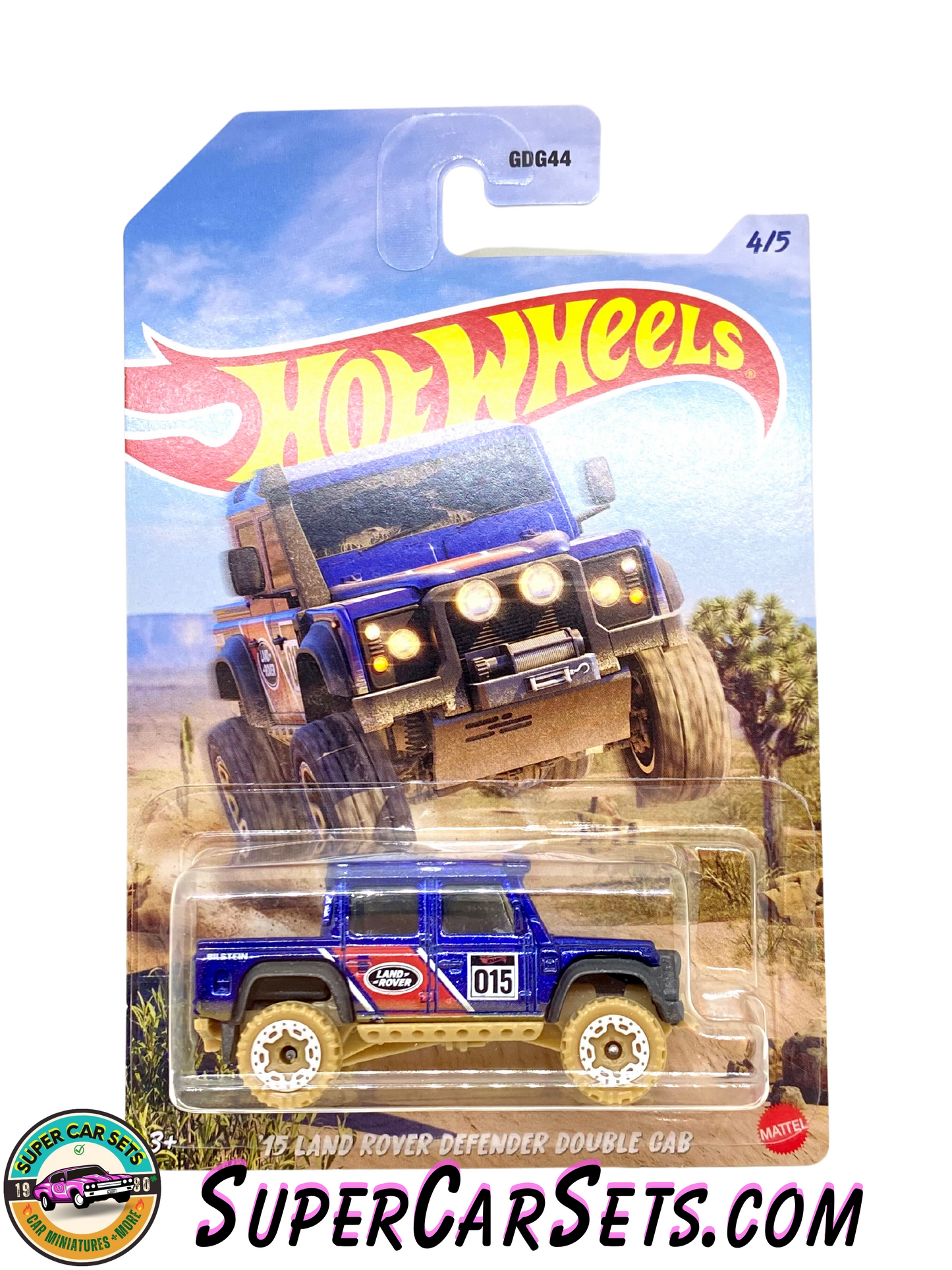 Hot Wheels Mud Runners (4/5) ’15 Land Rover Defender Double Cab