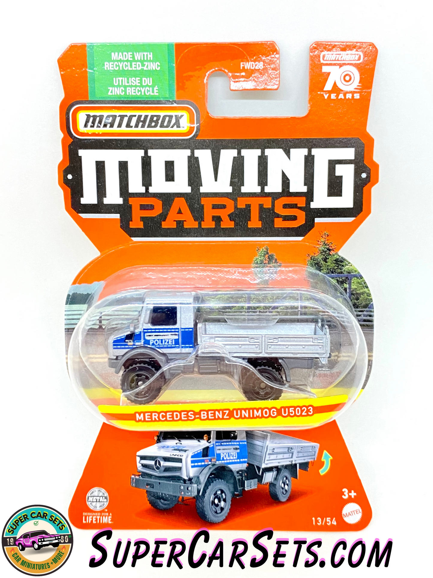 Mercedes-Benz Unimog U5023 (13/54) Matchbox Moving Parts