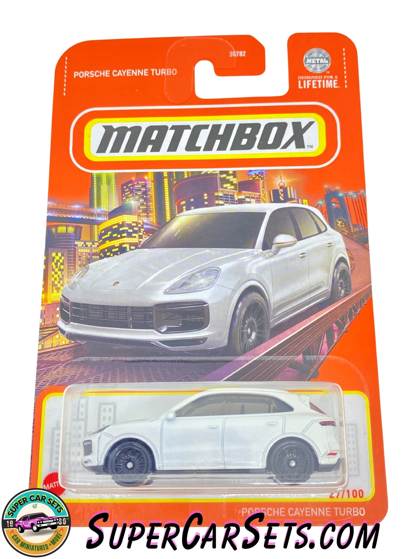 Porsche Cayenne Turbo (white colour) (27/100) - Matchbox