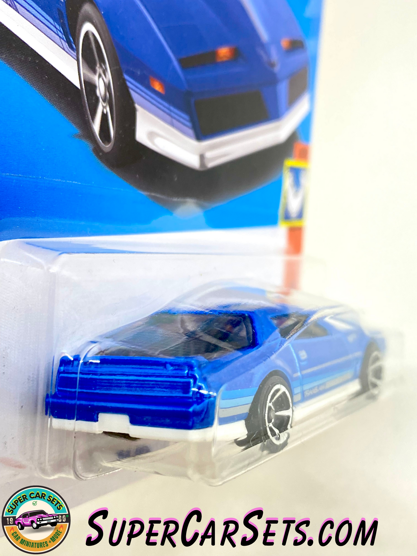 84 Pontiac Firebird (blue colour) - Hot Wheels Muscle Mania 2024 (8/10) (180/250)