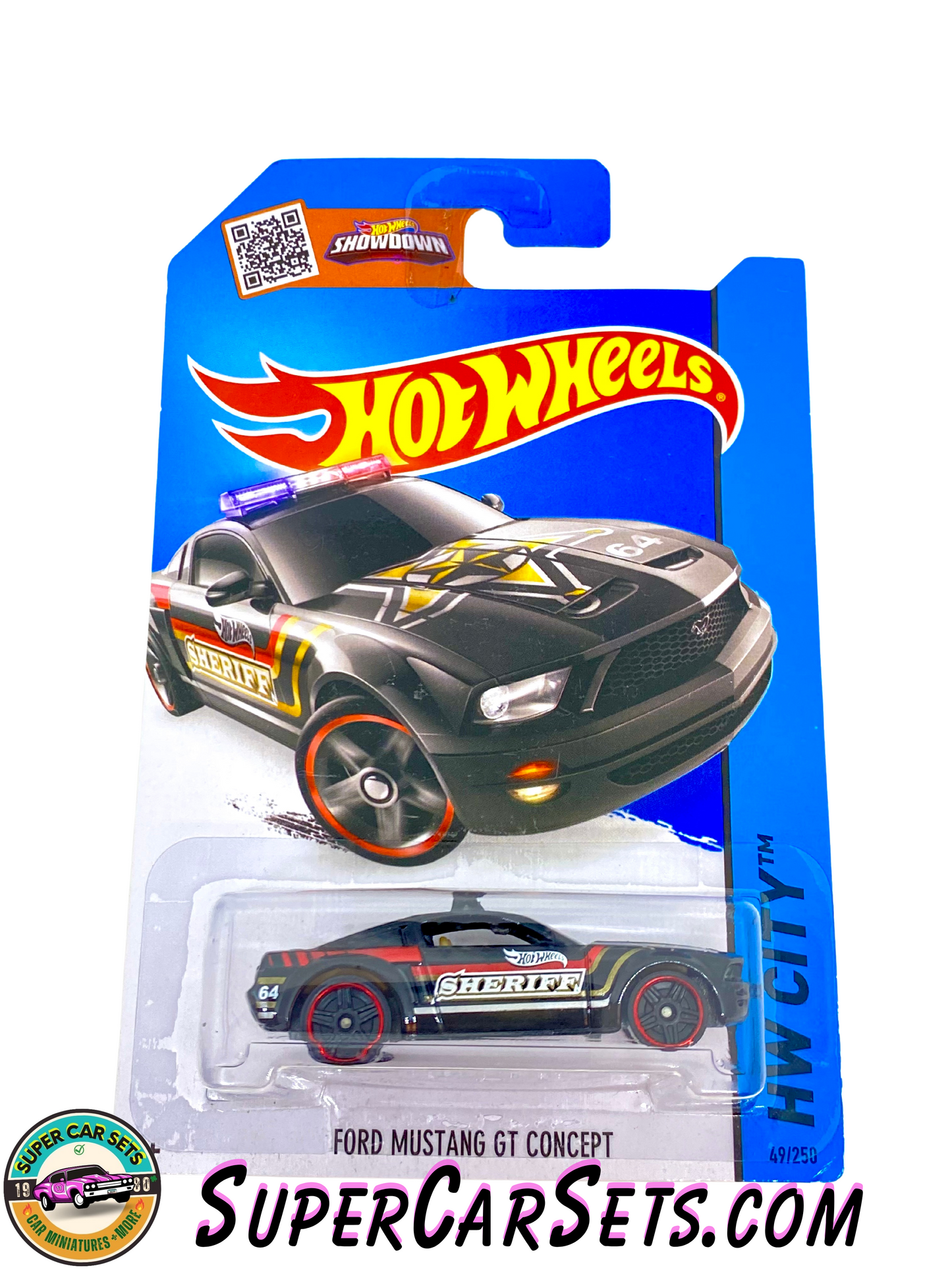 Ford Mustang GT Concept (Sheriff) - Hot Wheels HW City 2015 (49/250)