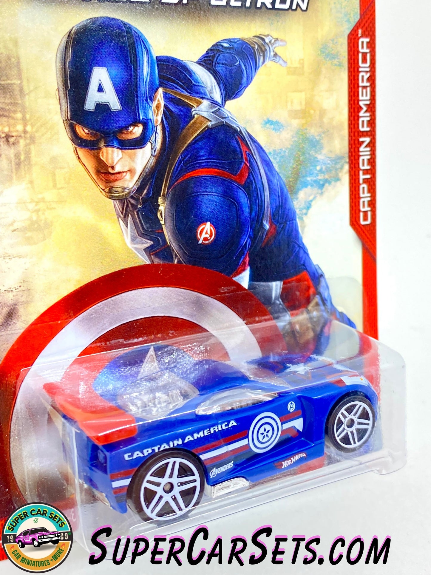 Hot Wheels - Marvel Avengers Age of Ultron (2/8) - Captain America  - Power Rage