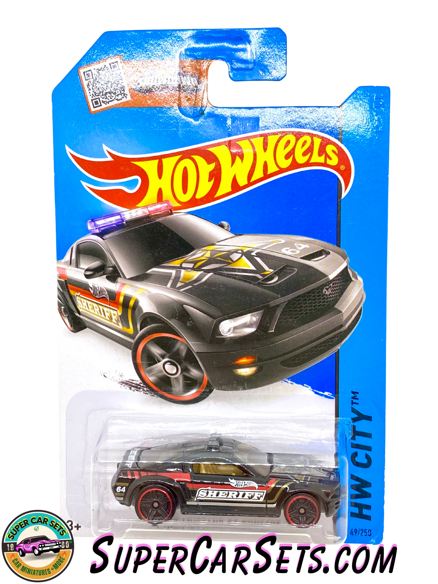 Ford Mustang GT Concept (Sheriff) - Hot Wheels HW City 2015 (49/250)