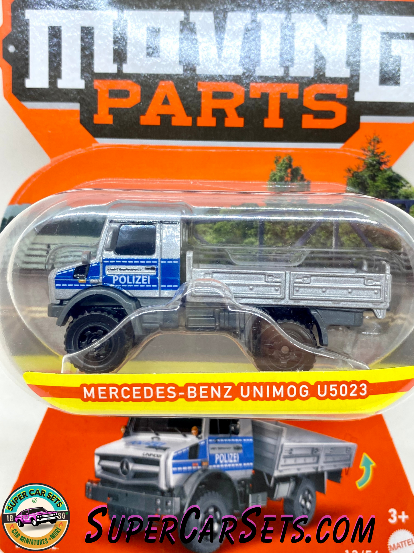 Mercedes-Benz Unimog U5023 (13/54) Matchbox Moving Parts