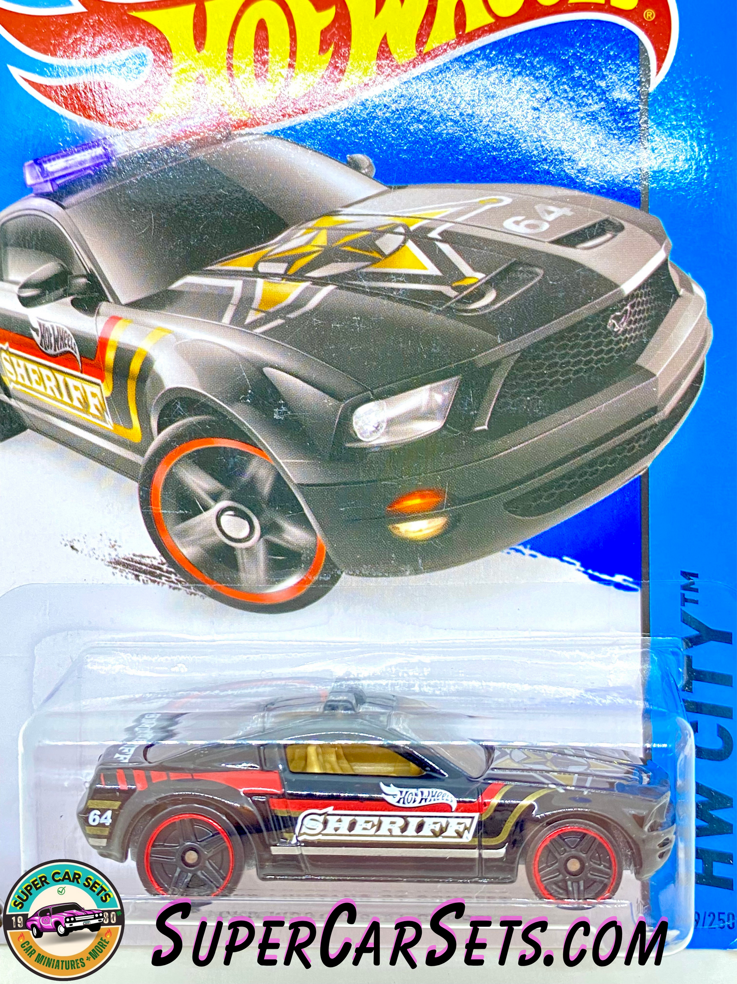 Ford Mustang GT Concept (Sheriff) - Hot Wheels HW City 2015 (49/250)