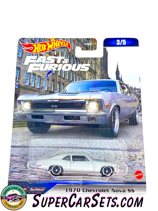 1970 Chevrolet Nova SS - Hot Wheels Premium Fast and Furious 2023 (3/5)