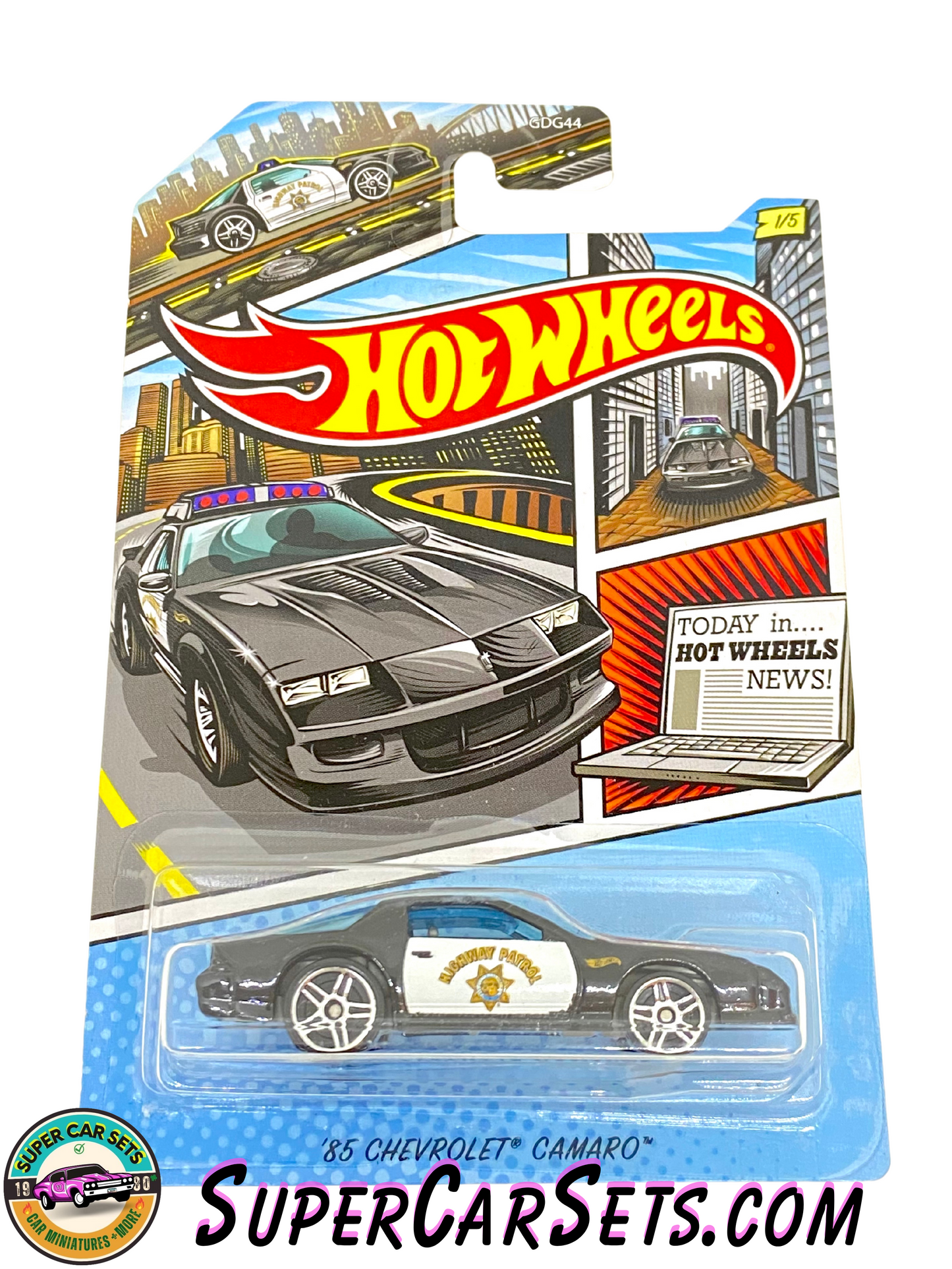 85 Chevrolet Camaro - Hot Wheels Police Series (1/5)