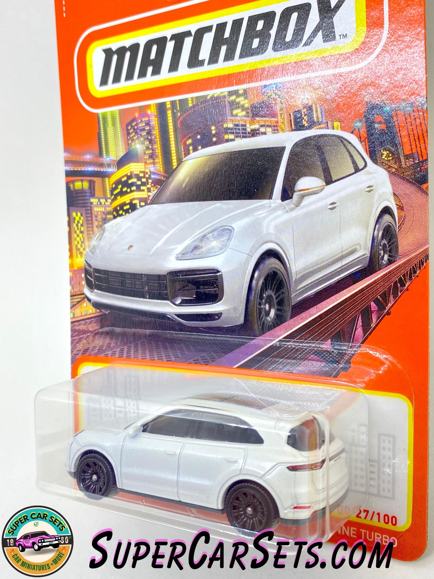 Porsche Cayenne Turbo (white colour) (27/100) - Matchbox