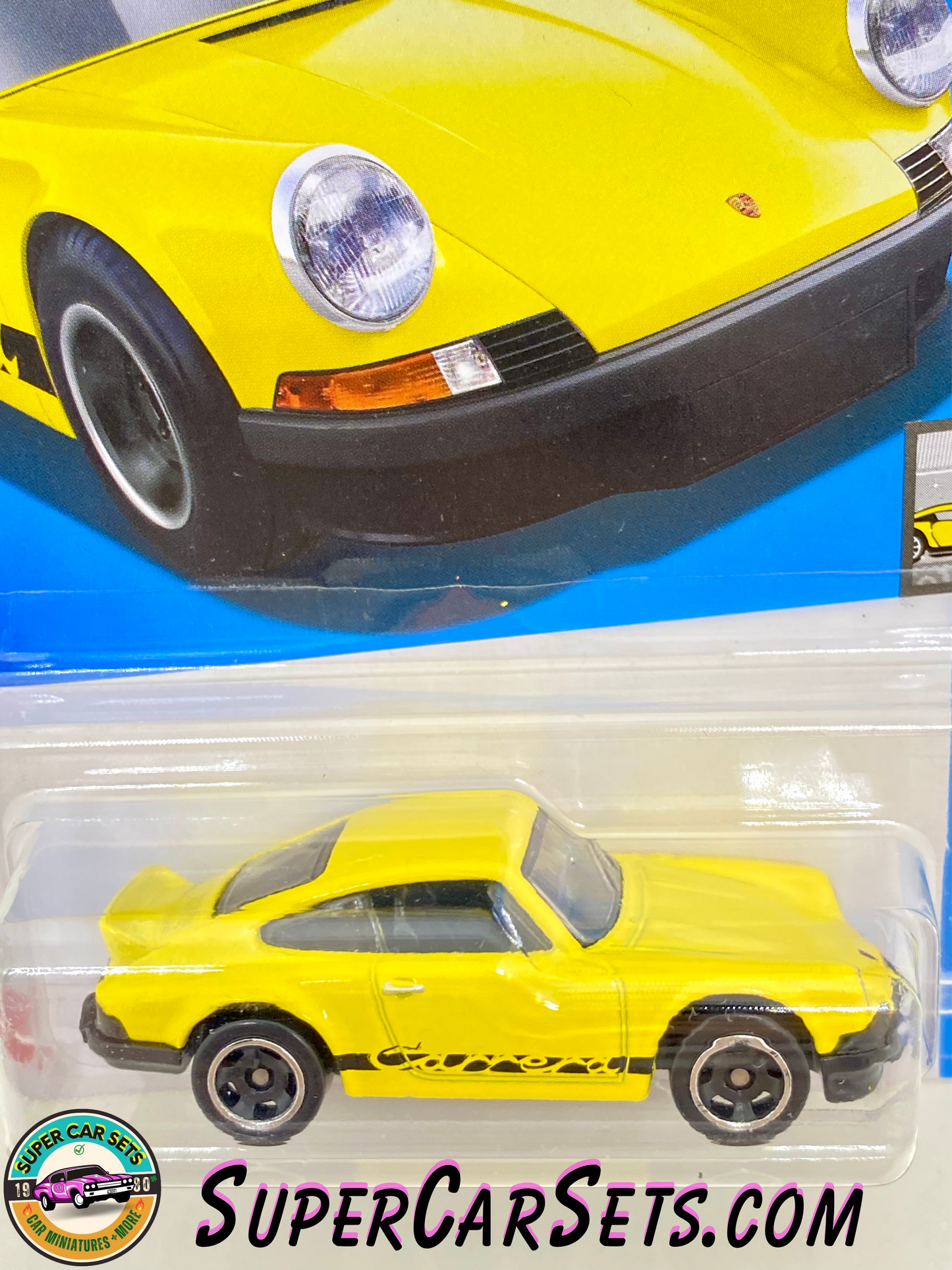 Porsche 911 Carrera RS 2.7 (yellow colour) - Hot Wheels Factory Fresh 2024 (4/10) (46/250)