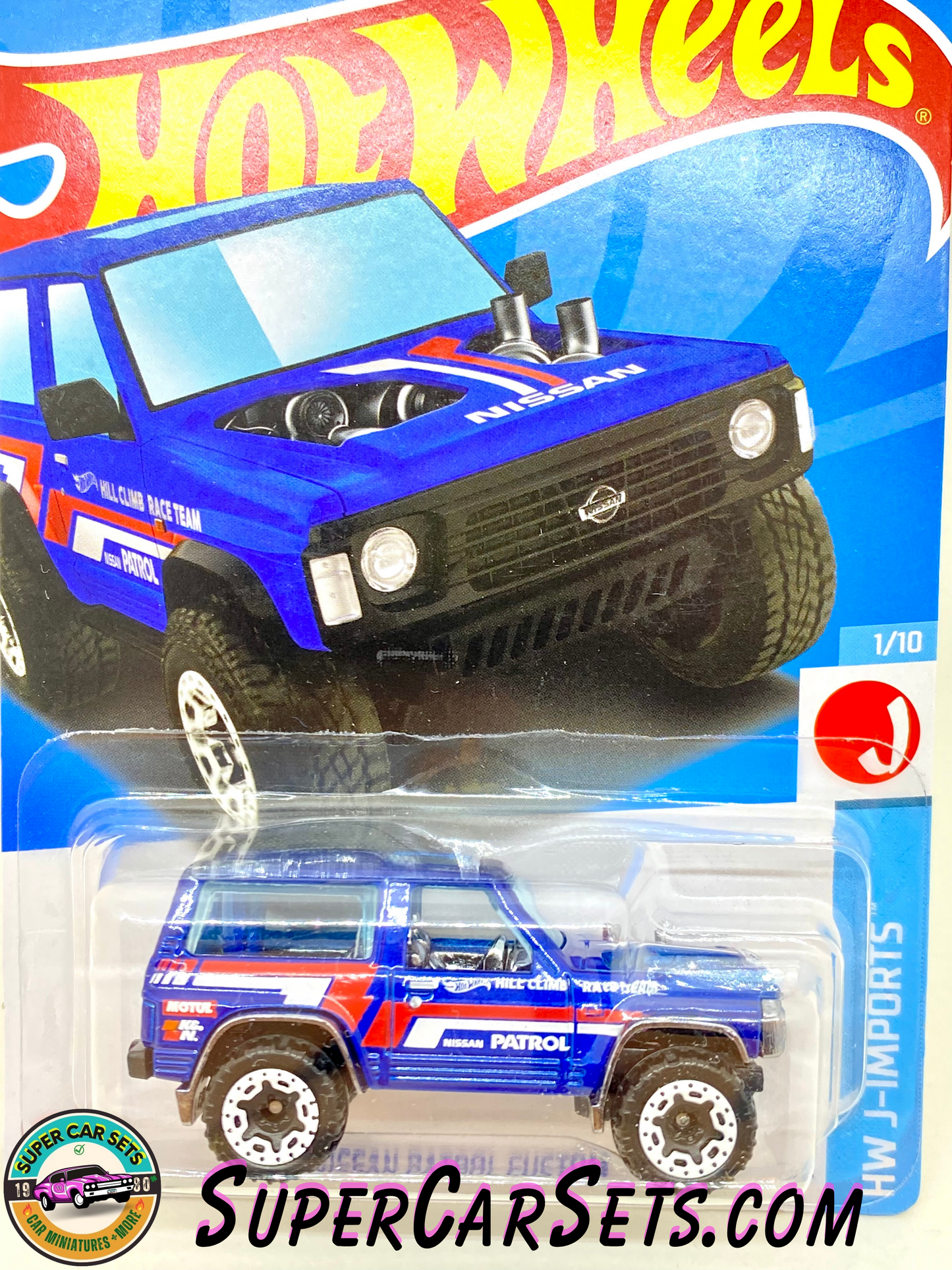 Hot Wheels Nissan Patrol Custom (Blue colour) HW J-Imports (1/10)