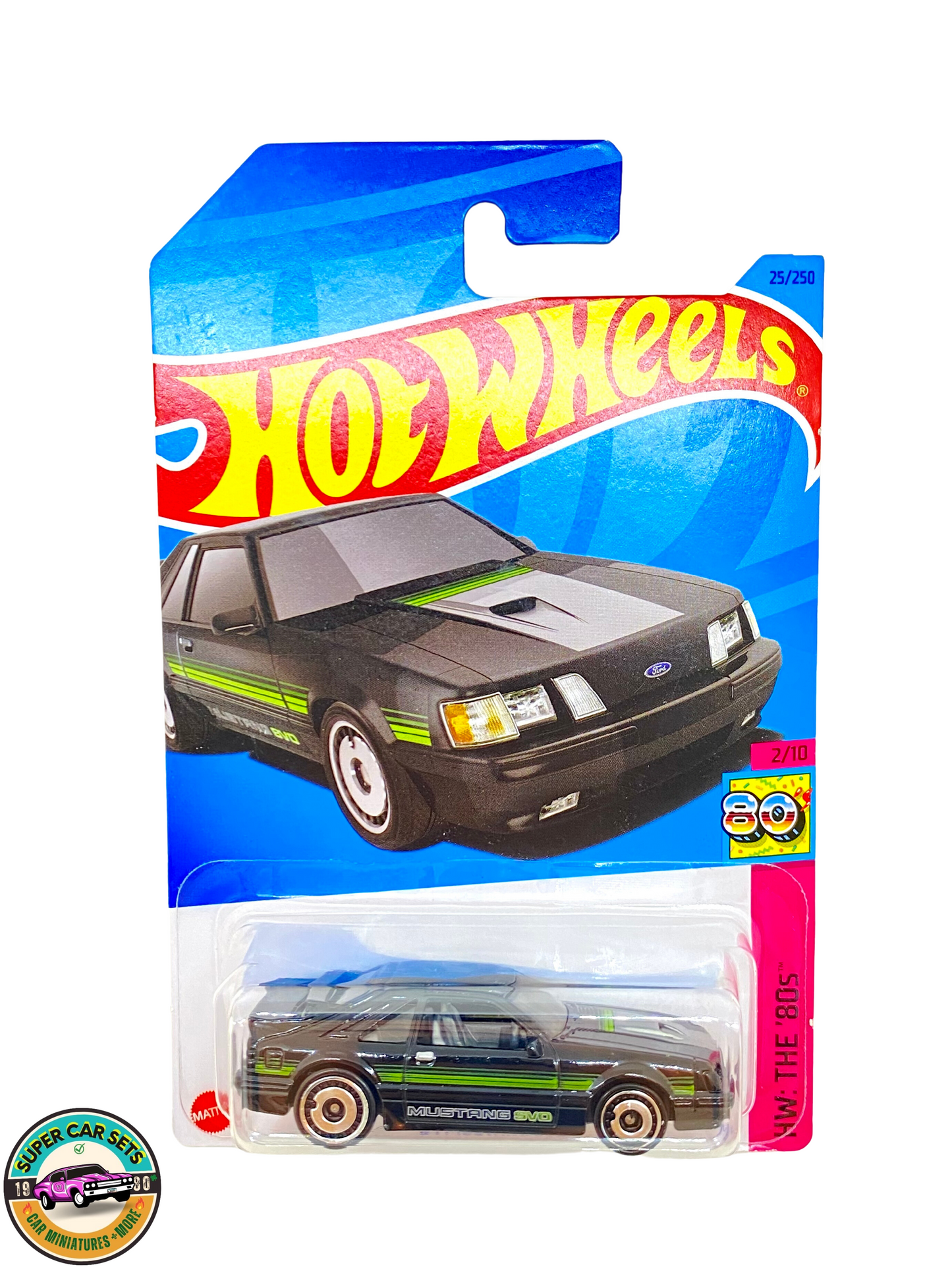 84 Mustang SVO (black) - Hot Wheels HW: The ‘80s - 2023 (2/10)