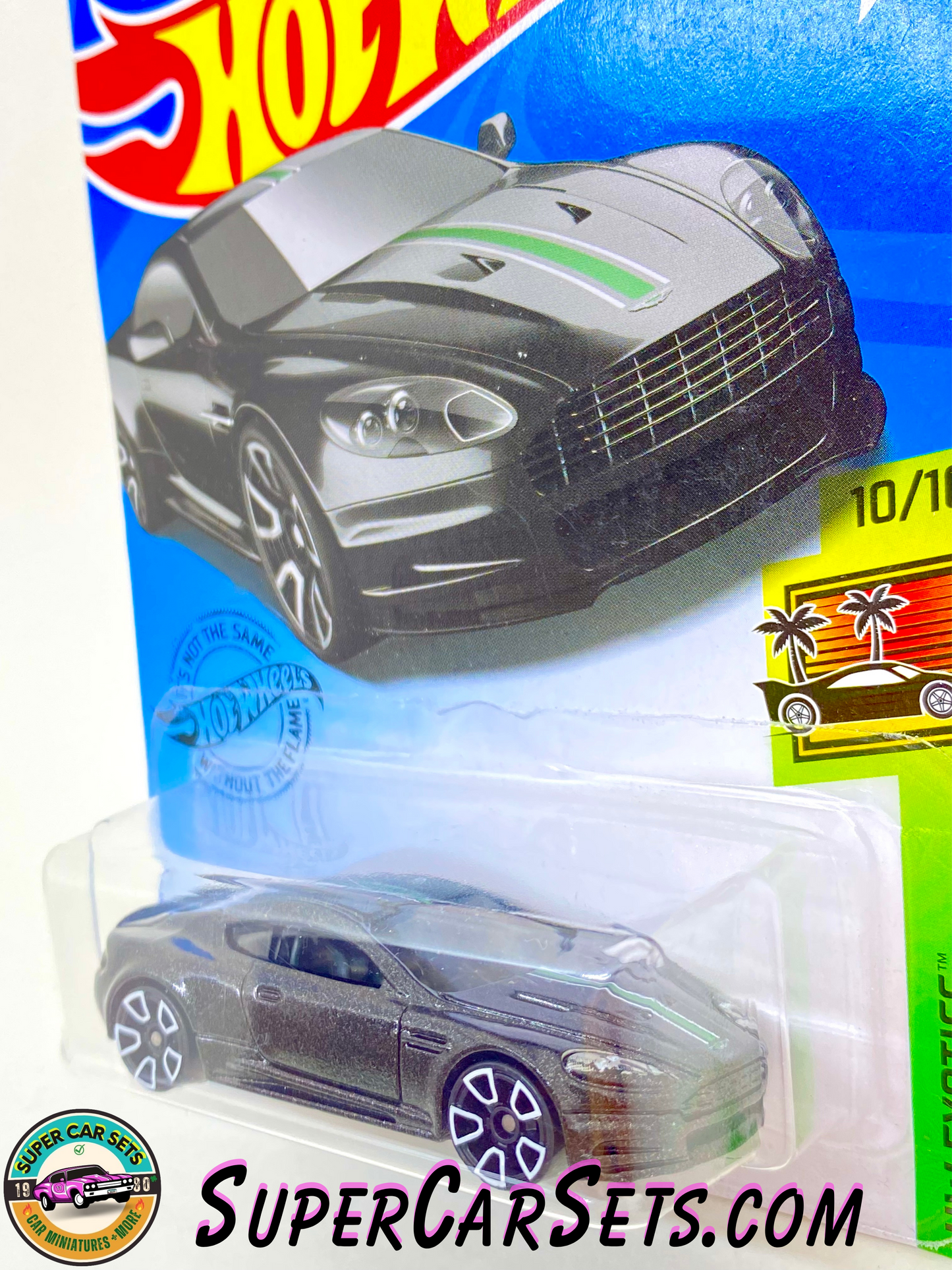 Aston Martin DBS (card slightly bent) - Hot Wheels HW Exotics - 2019 (10/10) (224/250)