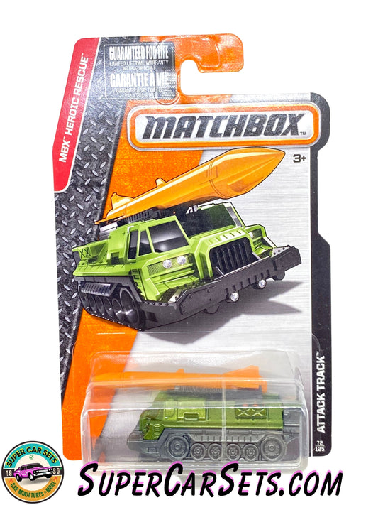 Attack Track (DJW08-2B10) (Year launched 2016) - Matchbox MBX MBX Heroic Rescue 2016 (72/125)