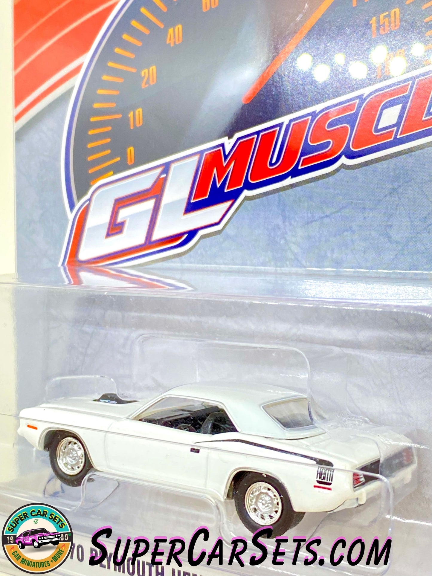 1970 Plymouth Hemi ‘Cuda (white colour) - GL Muscle Series 28 made by Greenlight