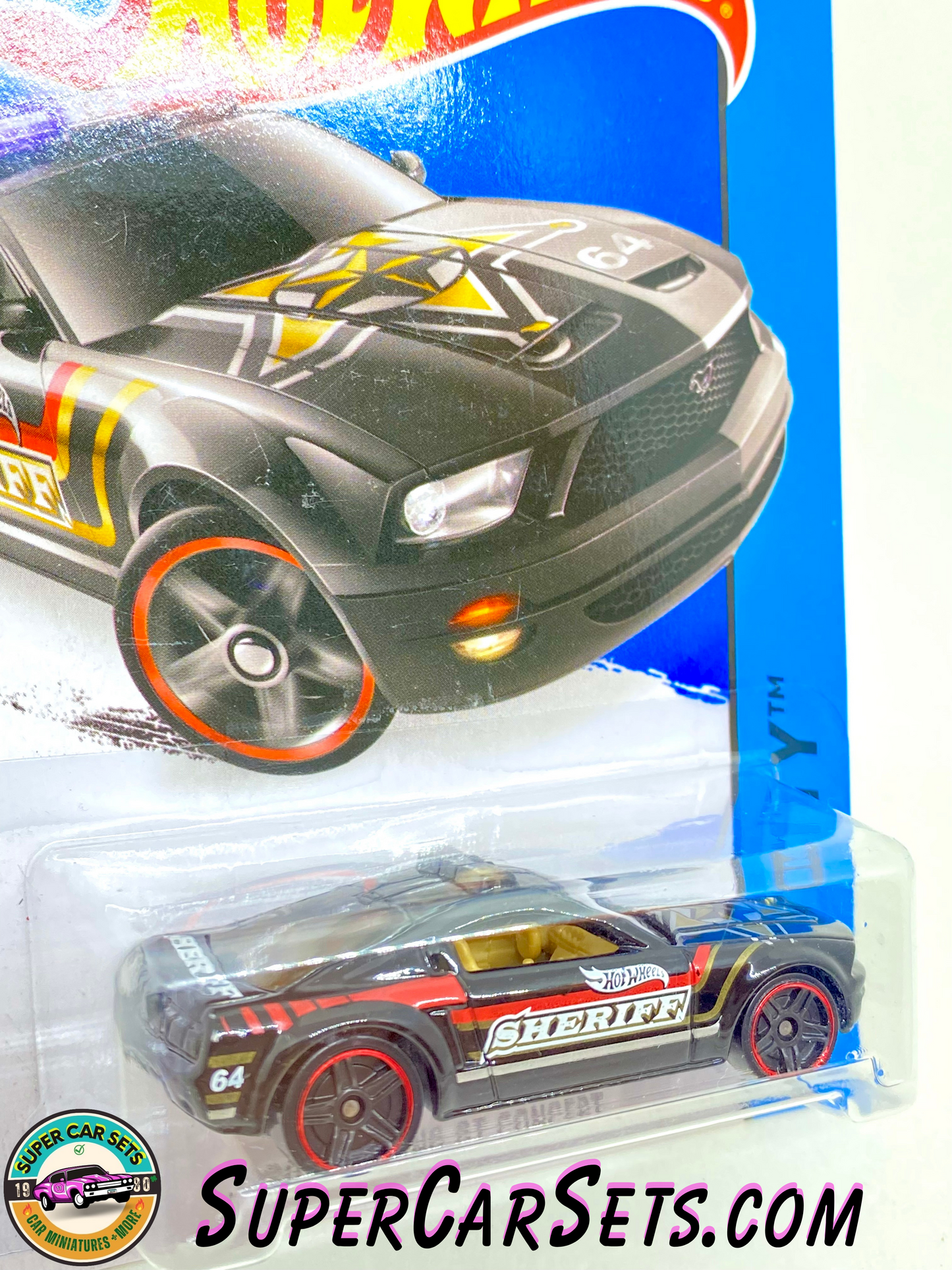 Ford Mustang GT Concept (Sheriff) - Hot Wheels HW City 2015 (49/250)