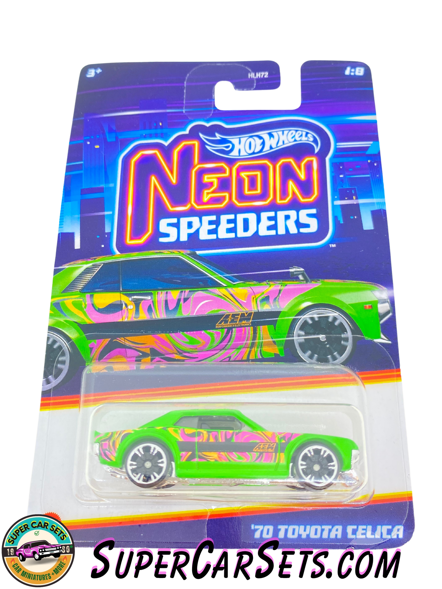 70 Toyota Celica - Hot Wheels Neon Speeders 2024 (1/8)