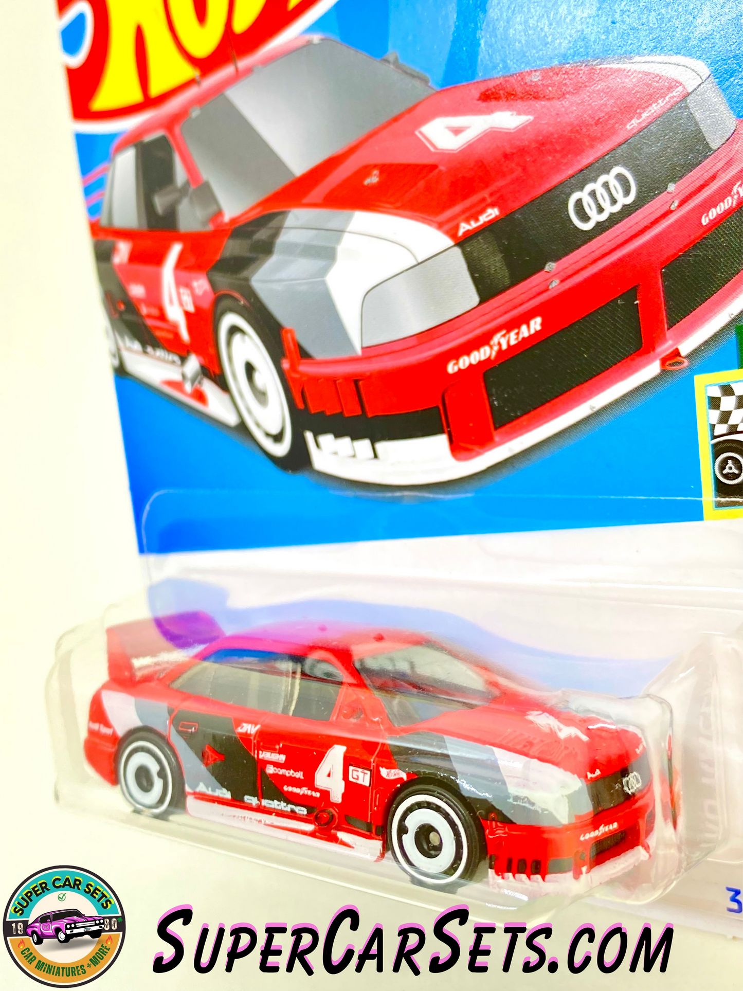 Audi ’90 Quattro (red colour) - Hot Wheels Retro Racers - 2023 (6/10) (77/250)