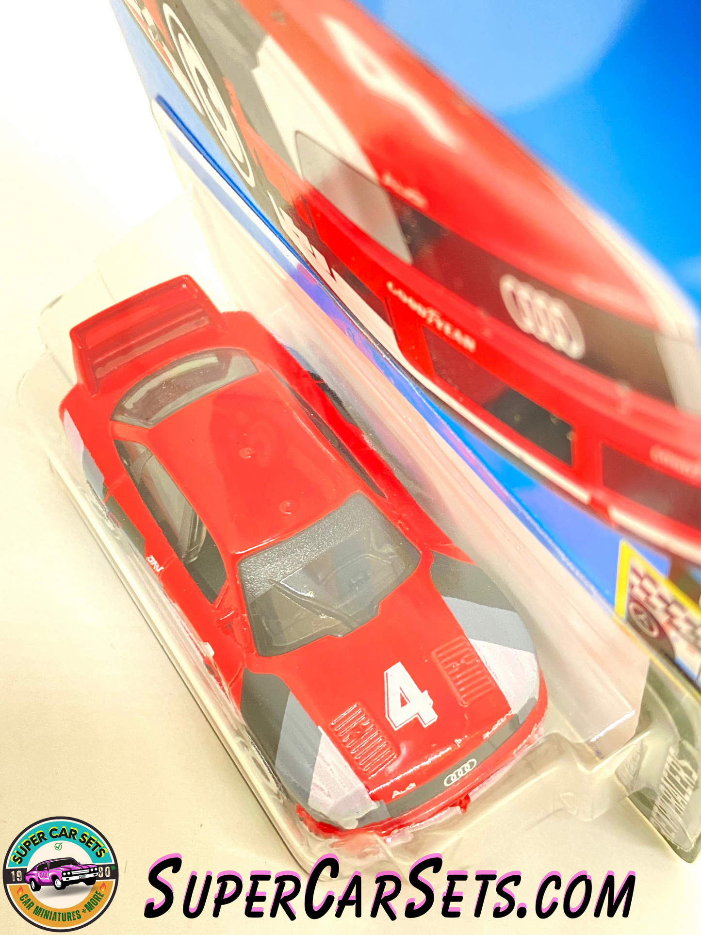 Audi ’90 Quattro (red colour) - Hot Wheels Retro Racers - 2023 (6/10) (77/250)