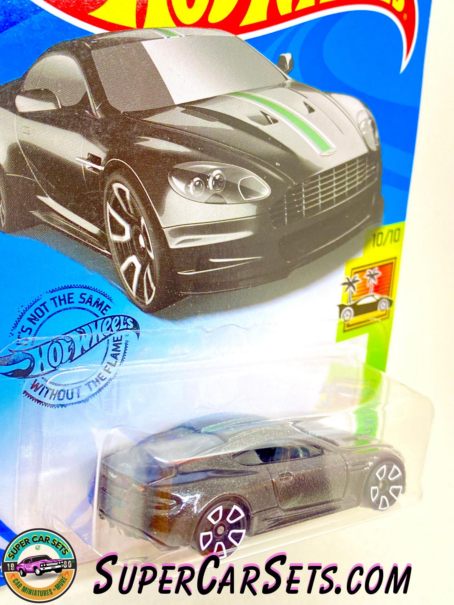 Aston Martin DBS (card slightly bent) - Hot Wheels HW Exotics - 2019 (10/10) (224/250)