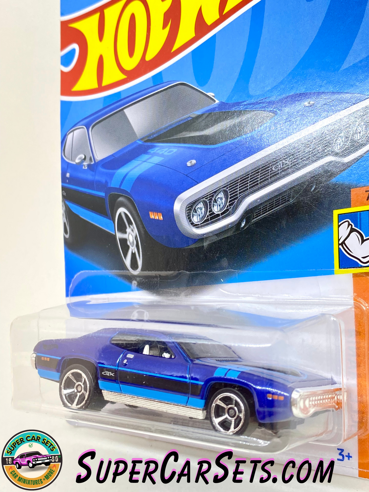 71 Plymouth GTX (blue colour) - Hot Wheels Muscle Mania - 2023 (7/10) (166/250)