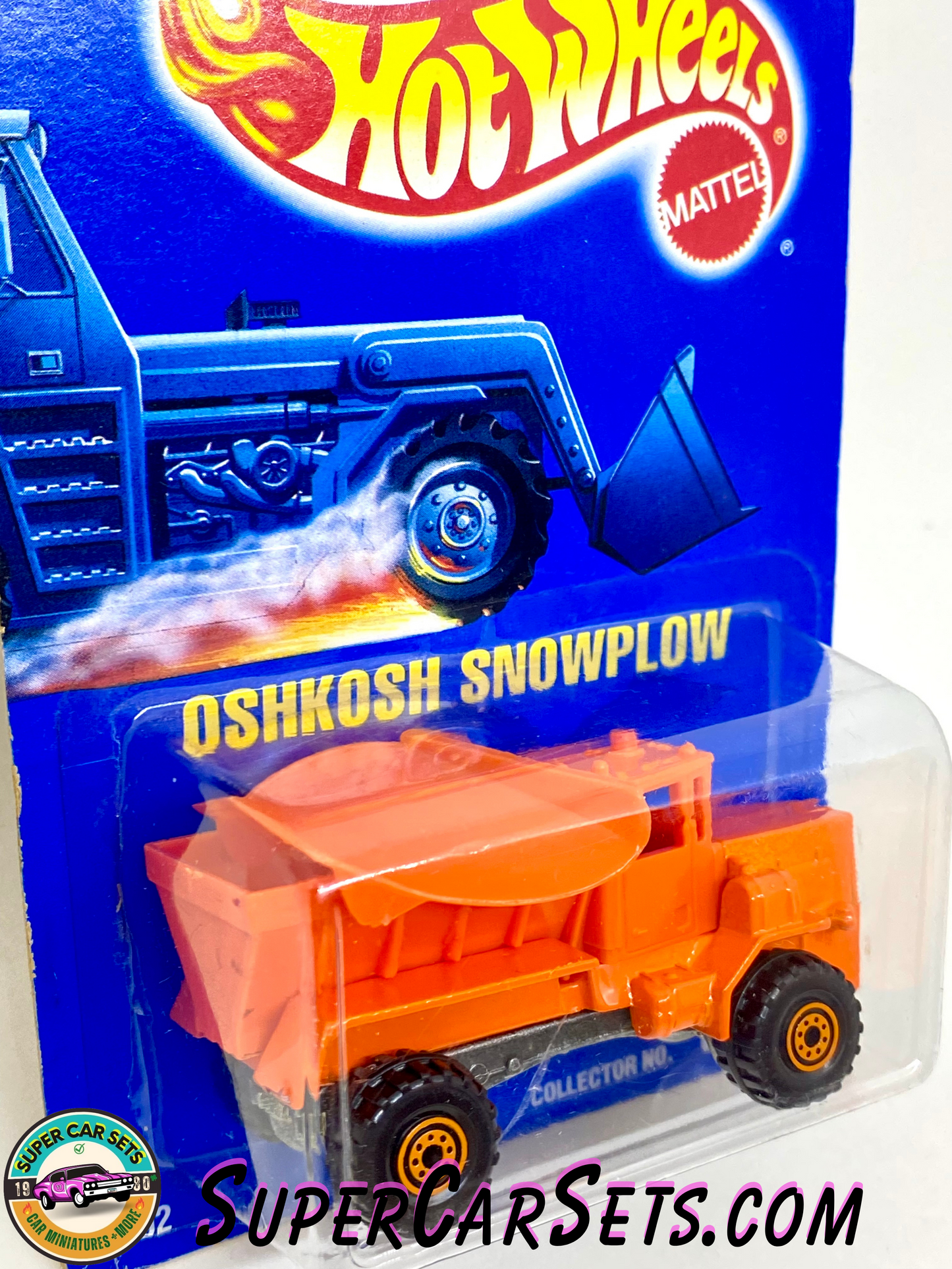 Hot Wheels (VINTAGE) (Year launched 1995) - Oshkosh Snowplow (#201) (#2902)