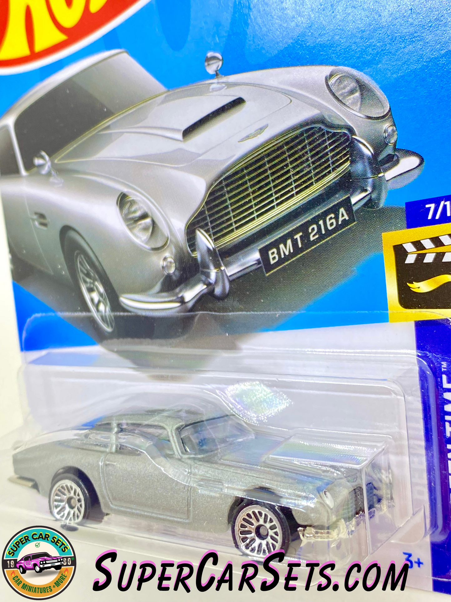 Aston Martin 1963 DB5 (Goldfinger Sixty Years) - Hot Wheels HW Screen Time - 2024 (7/10) (107/250)