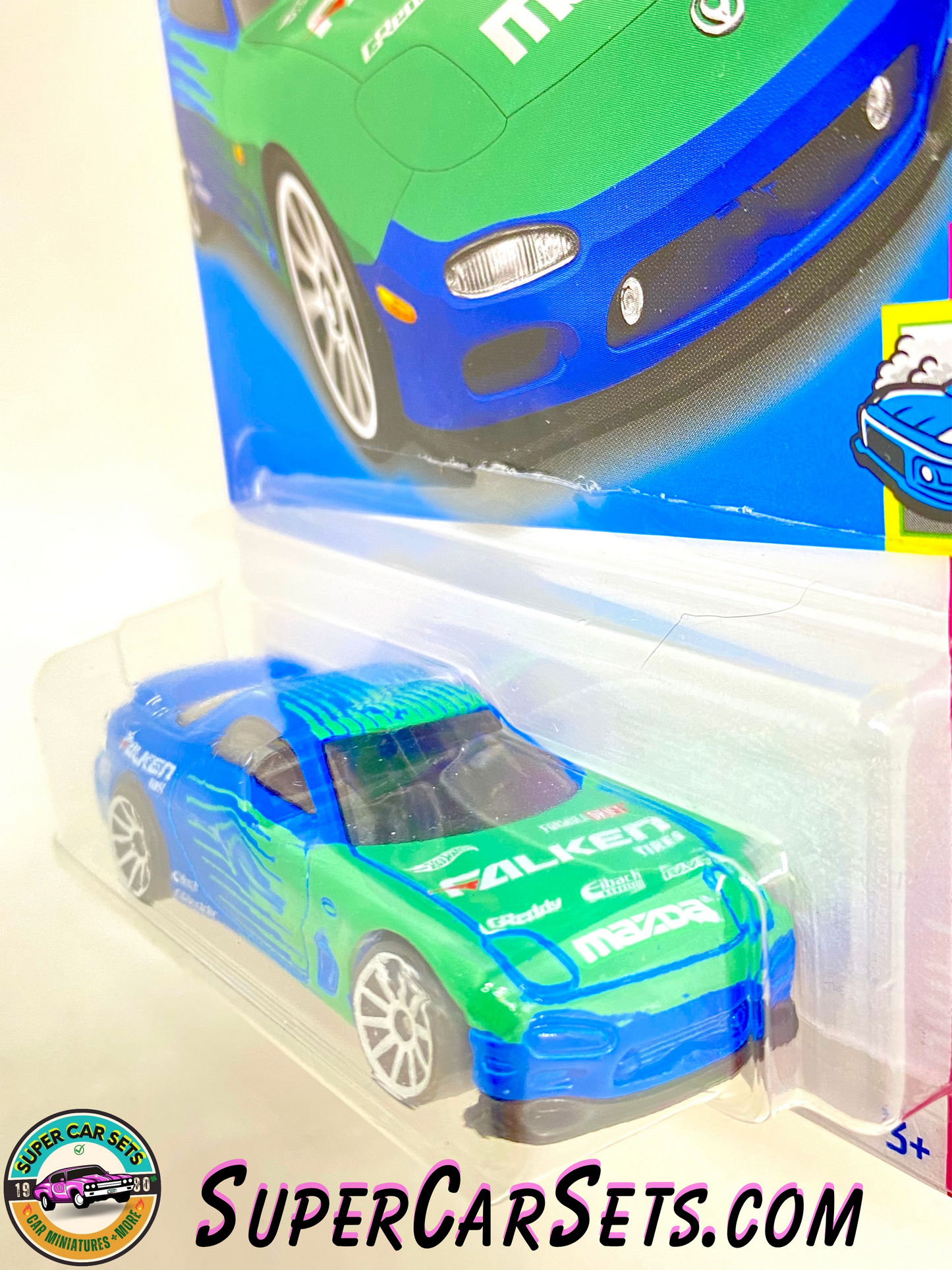 95 Mazda RX-7 ("Falken Tires” on the hood) - Hot Wheels HW Drift - 2022 (2/5) (177/250)