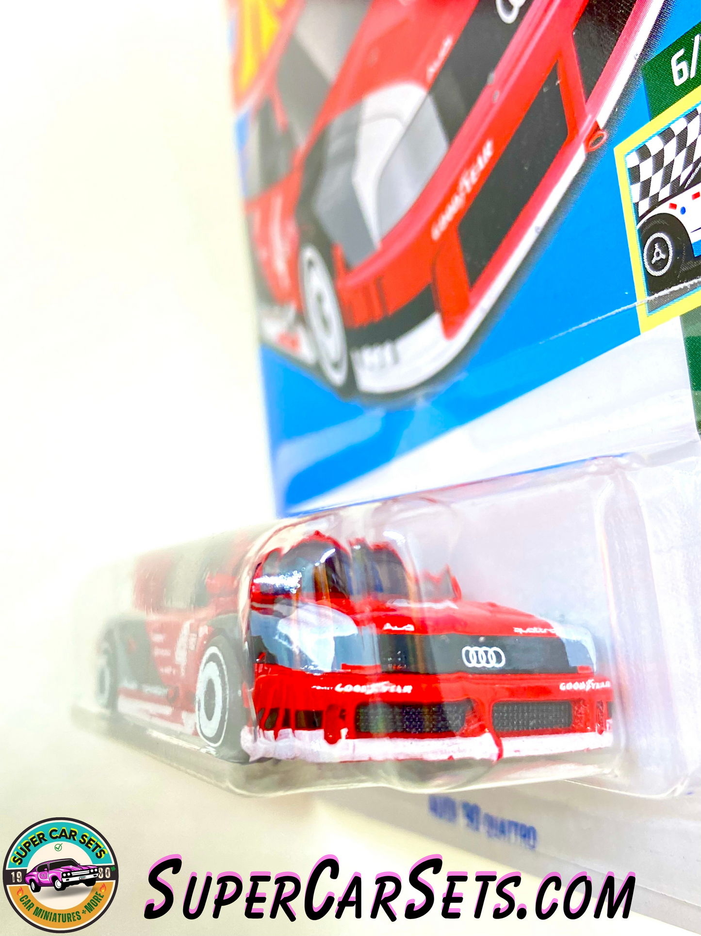 Audi ’90 Quattro (red colour) - Hot Wheels Retro Racers - 2023 (6/10) (77/250)