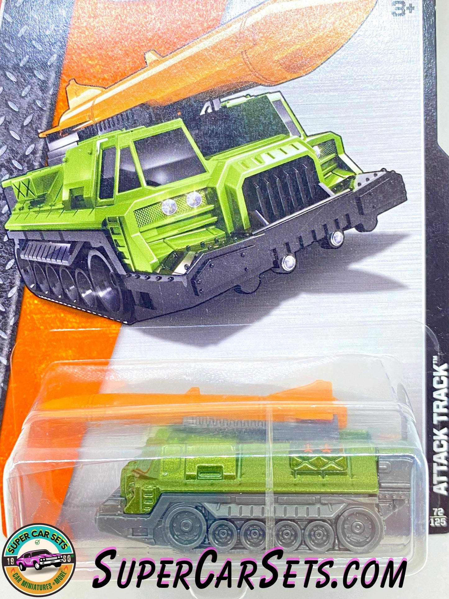 Attack Track (DJW08-2B10) (Year launched 2016) - Matchbox MBX MBX Heroic Rescue 2016 (72/125)