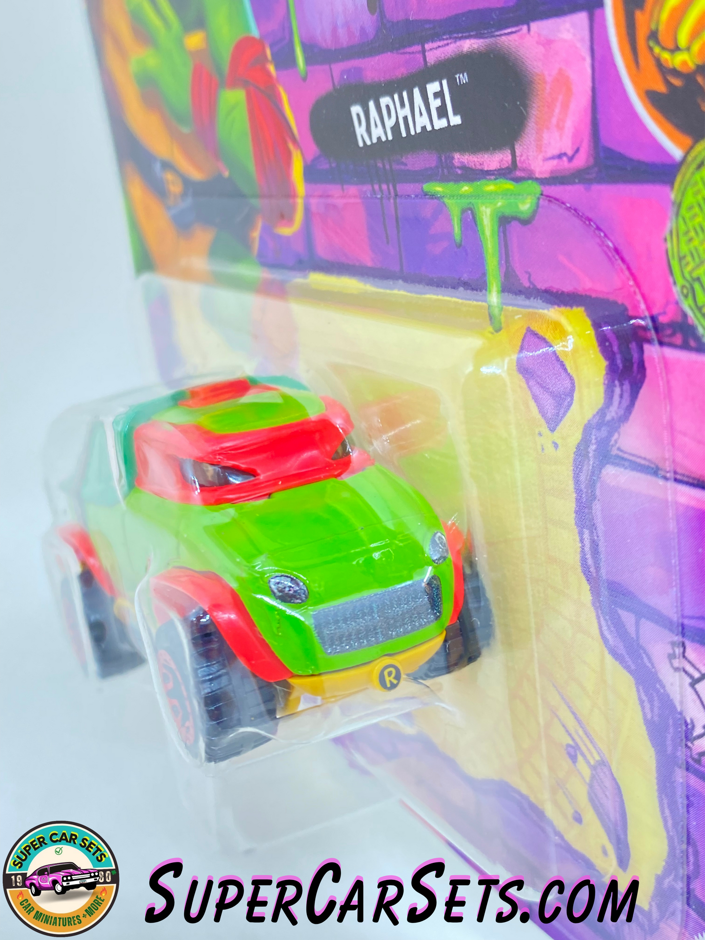 Raphael - Teenage Mutant Ninja Turtles - Mutant Mayhem (Nickelodeon) - Hot Wheels Character Cars