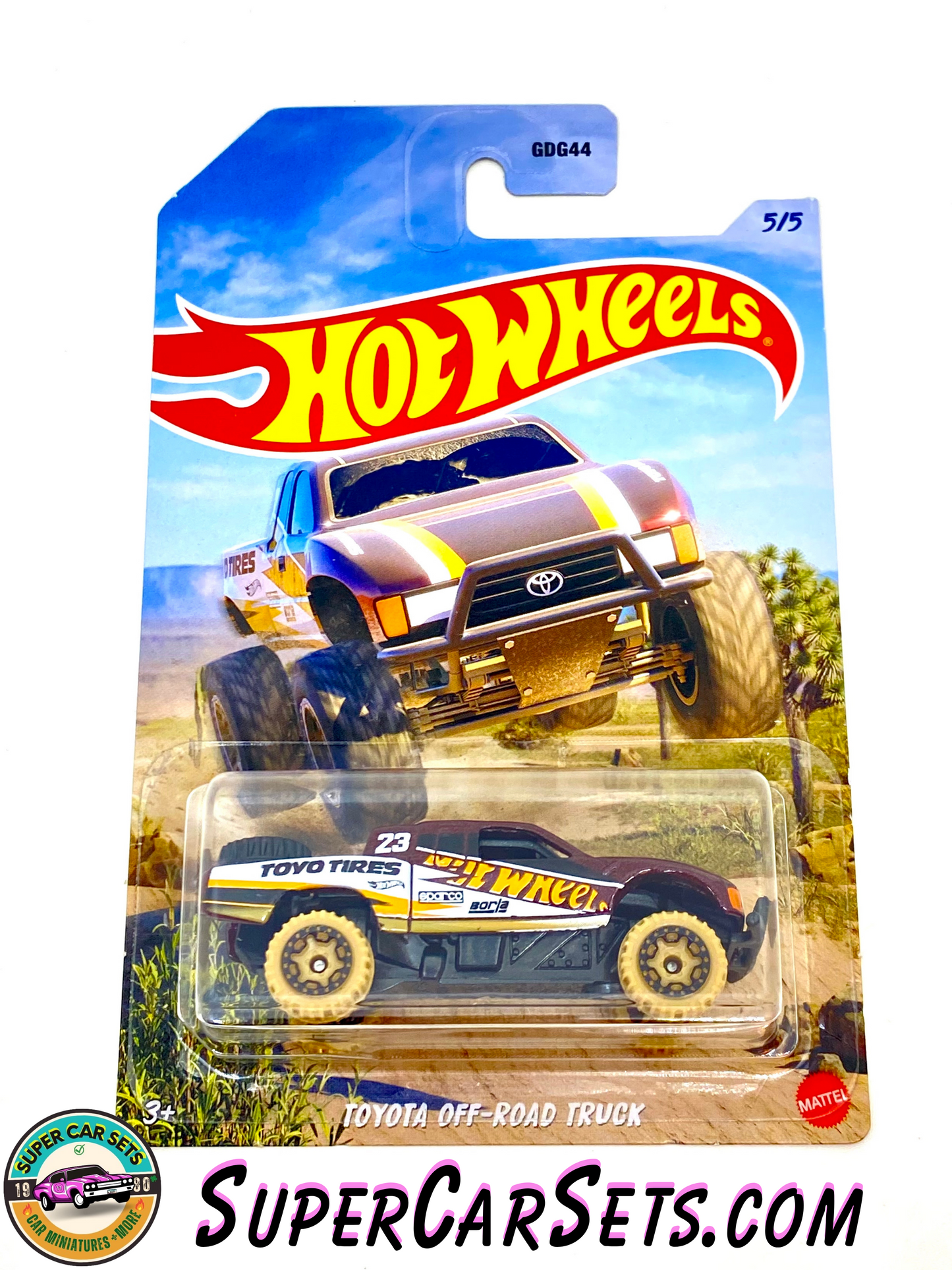 Hot Wheels Mud Runners (5/5) Toyota Off-Road Truck