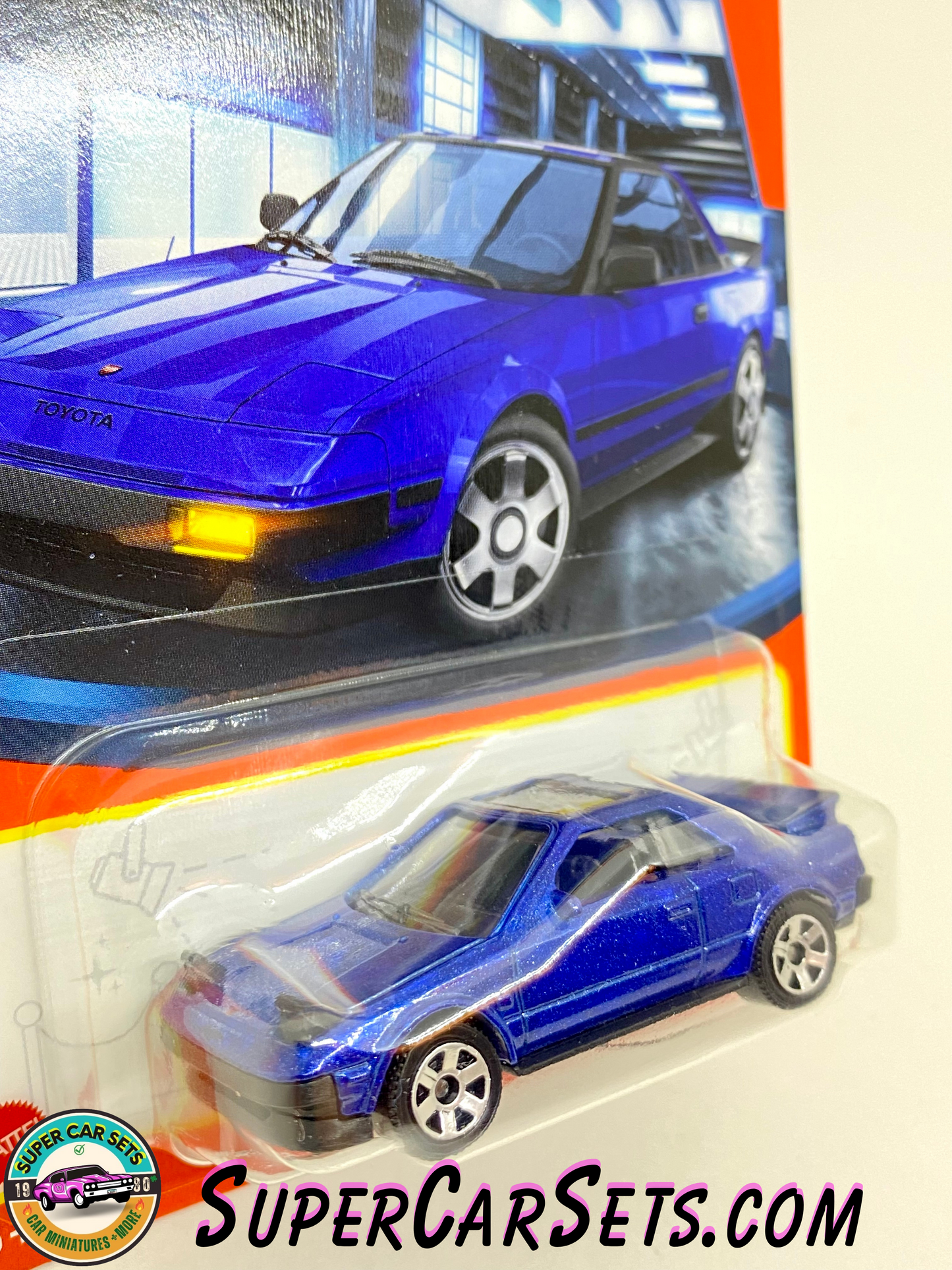 1984 Toyota MR2 (blue colour) (95/100) - Matchbox