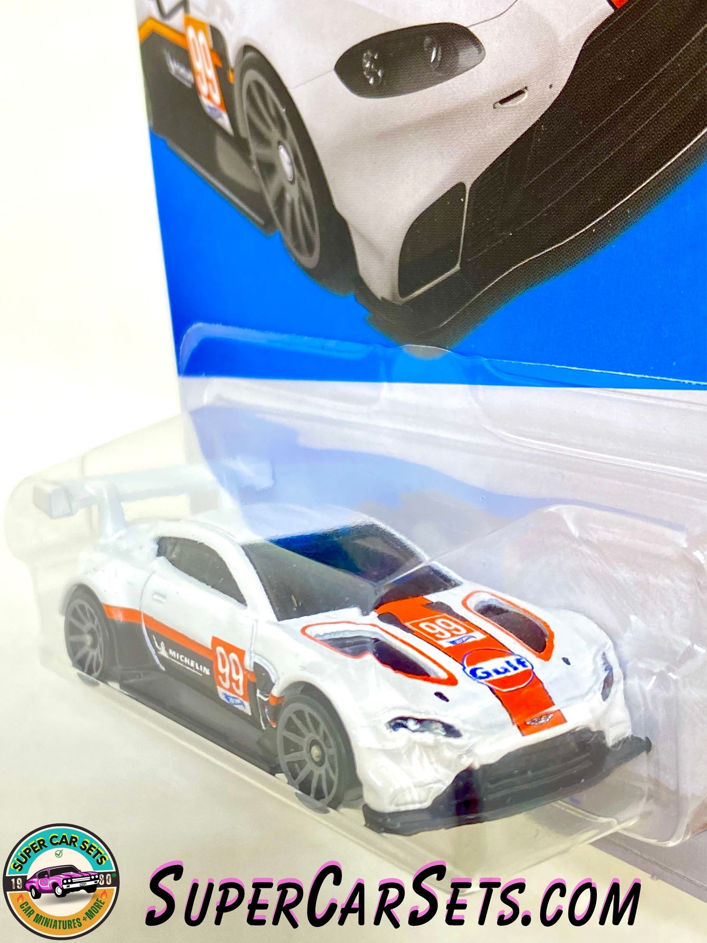 Aston Martin Vantage GTE (white colour) - Hot Wheels HW Turbo - 2023 (2/5) (98/250)