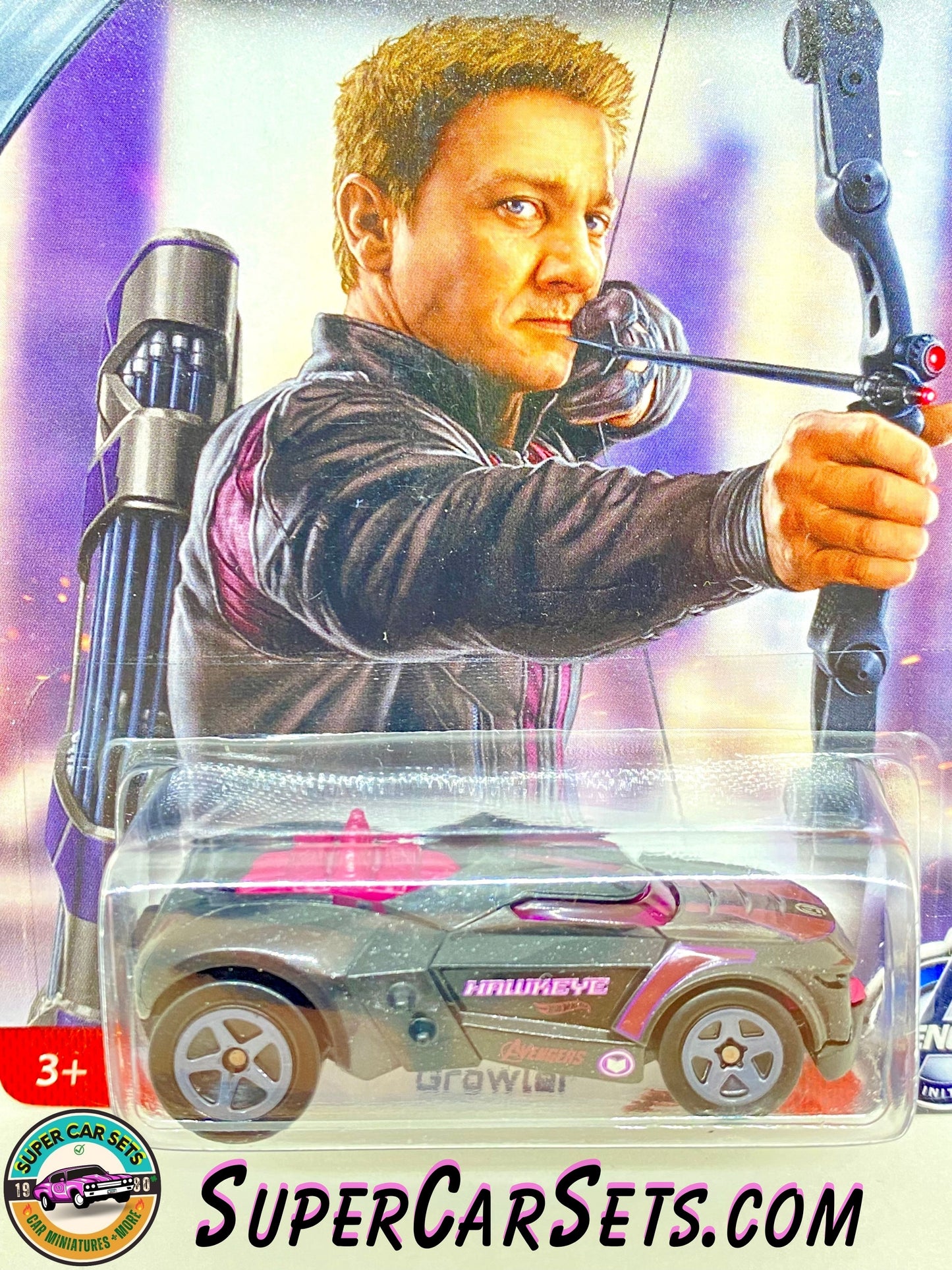 Hot Wheels - Marvel Avengers Age of Ultron (3/8) - Hawkeye - Growler