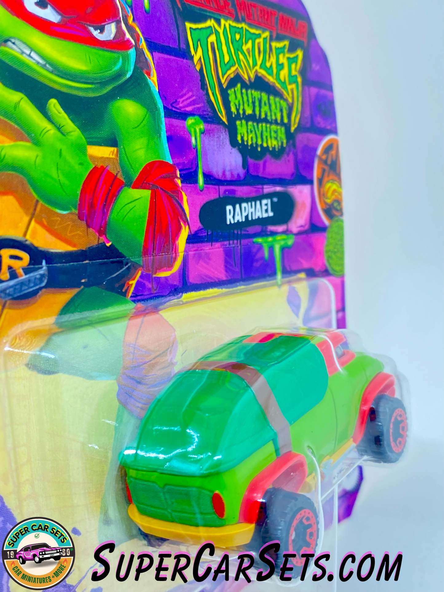 Raphael - Teenage Mutant Ninja Turtles - Mutant Mayhem (Nickelodeon) - Hot Wheels Character Cars