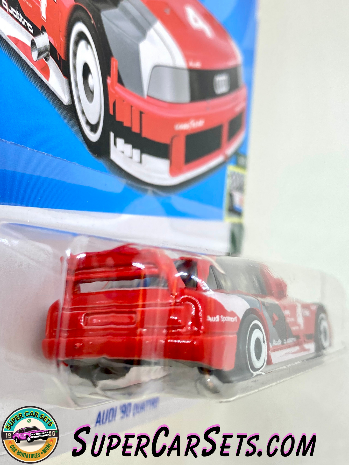 Audi ’90 Quattro (red colour) - Hot Wheels Retro Racers - 2023 (6/10) (77/250)