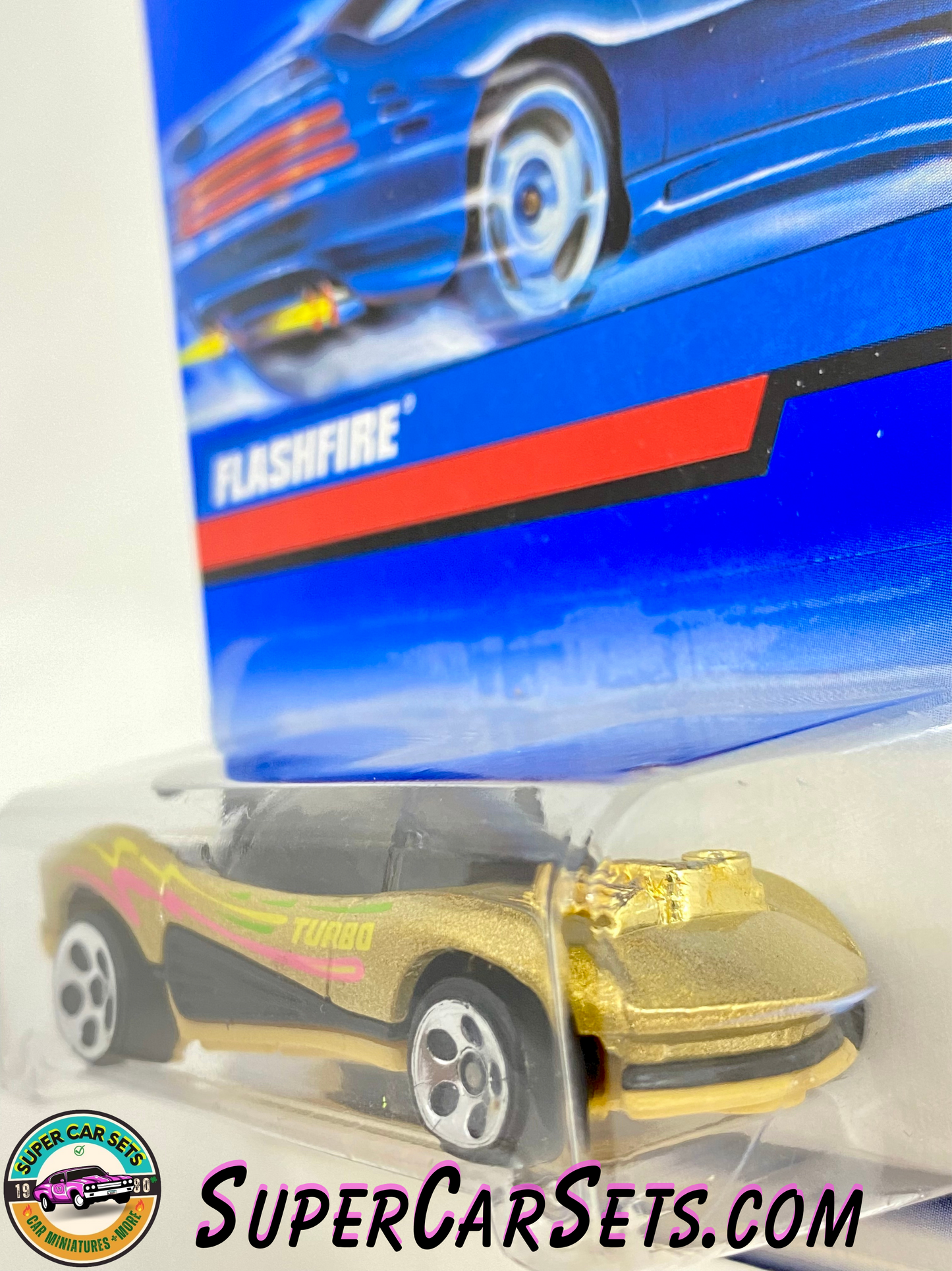 Flashfire (gold colour) (Year launched 1998) - Hot Wheels HW City 2015 (25/250) (#19971)