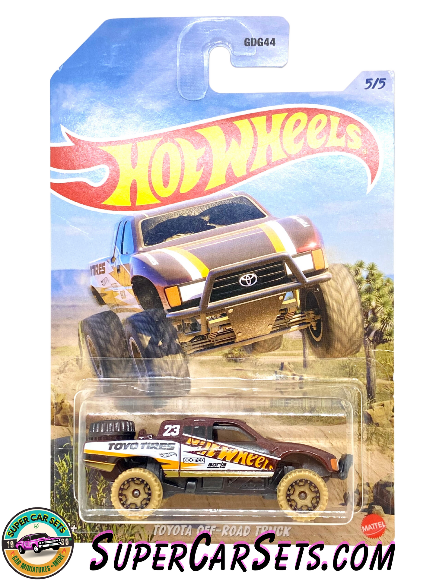 Hot Wheels Mud Runners (5/5) Toyota Off-Road Truck