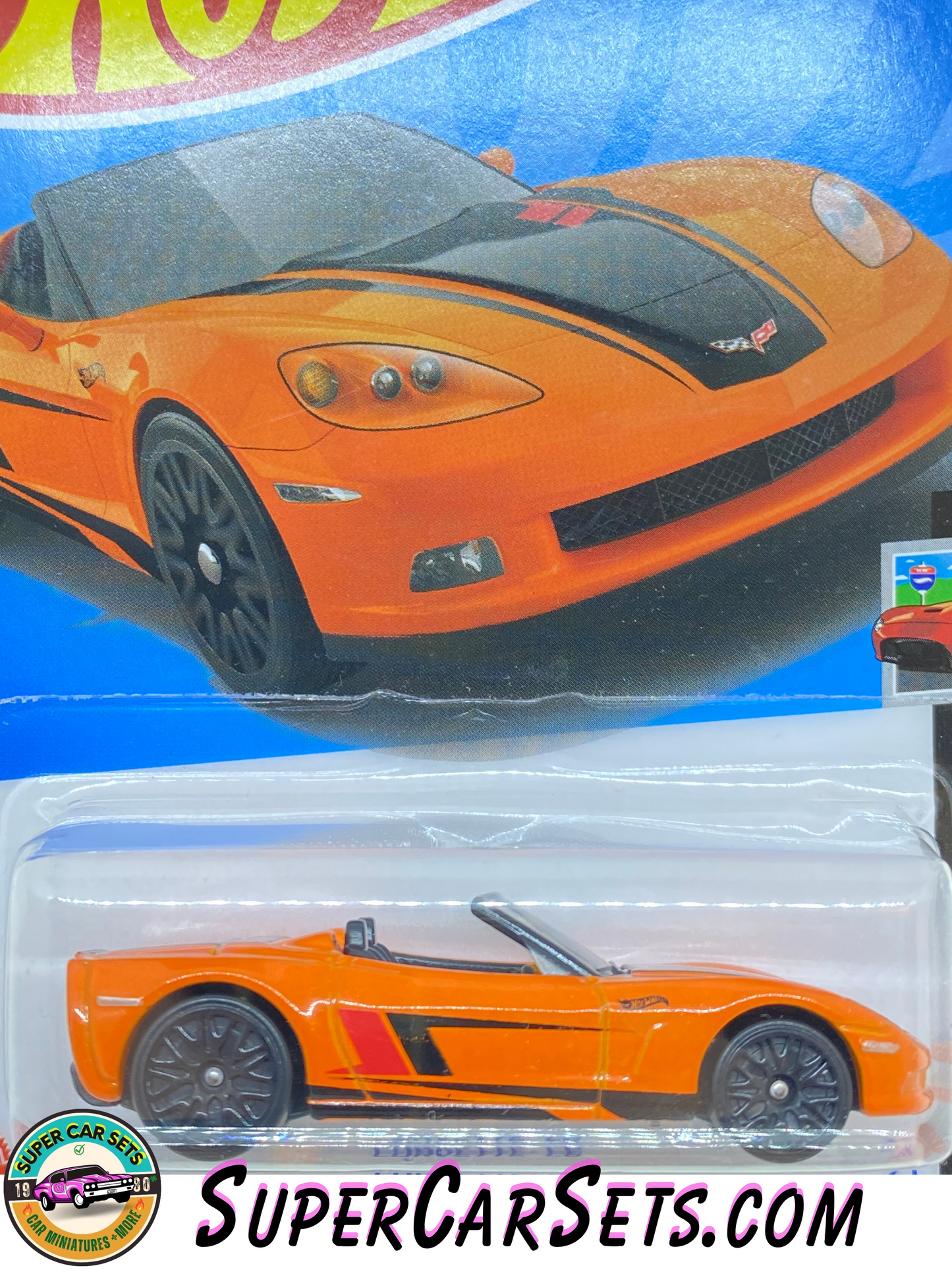 Corvette C6 (orange colour) - Hot Wheels HW Roadsters - 2024 (2/5) (40/250)