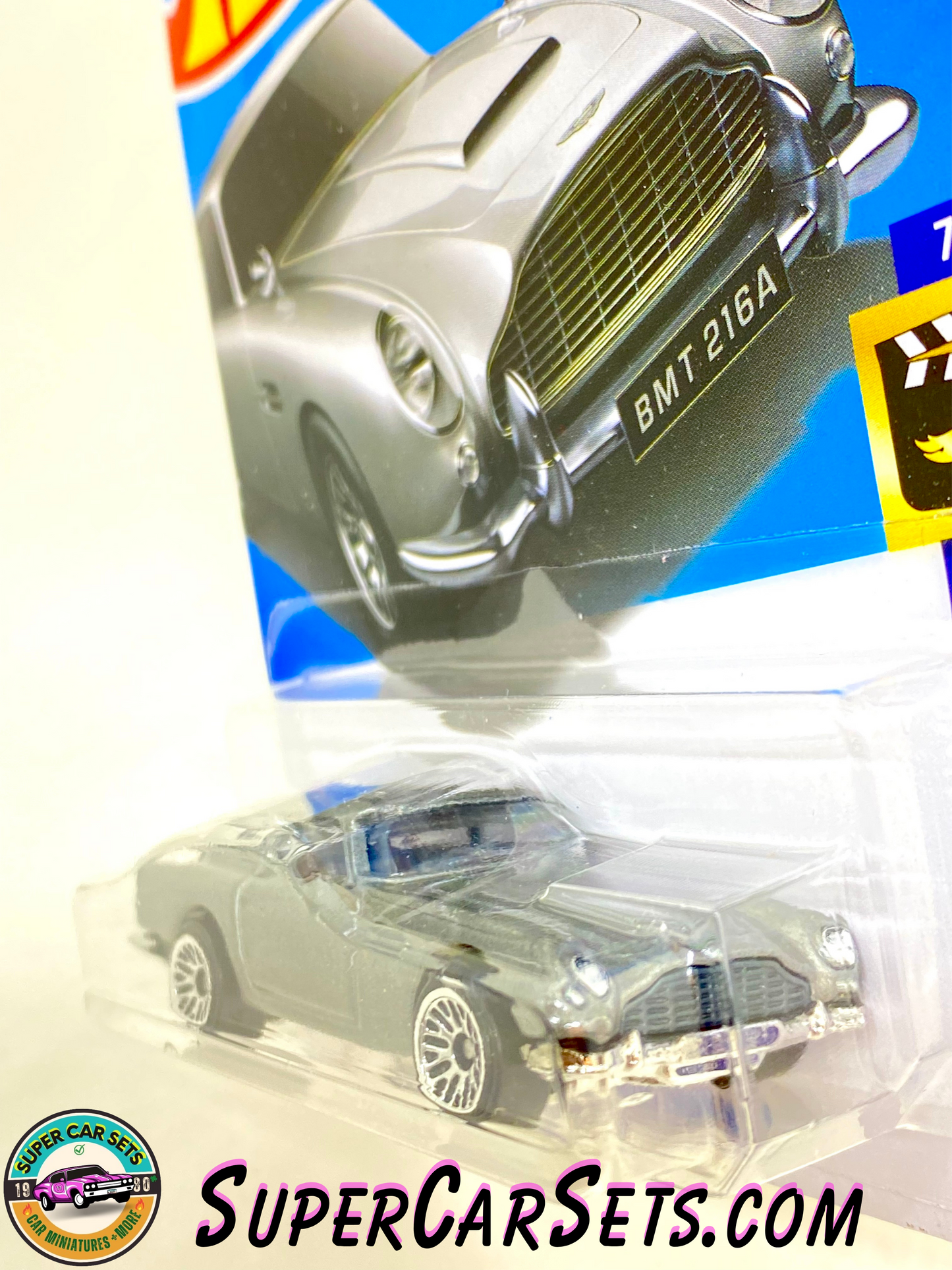 Aston Martin 1963 DB5 (Goldfinger Sixty Years) - Hot Wheels HW Screen Time - 2024 (7/10) (107/250)