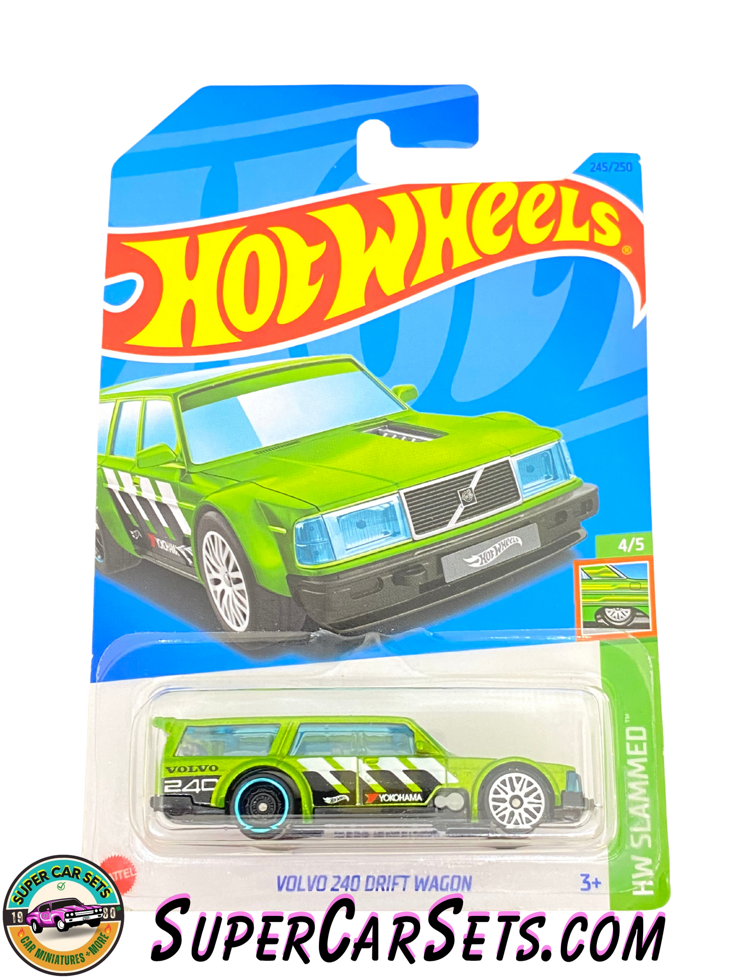 Volvo 240 Drift Wagon - Hot Wheels HW Slammed - 2023 (4/5) (245/250)