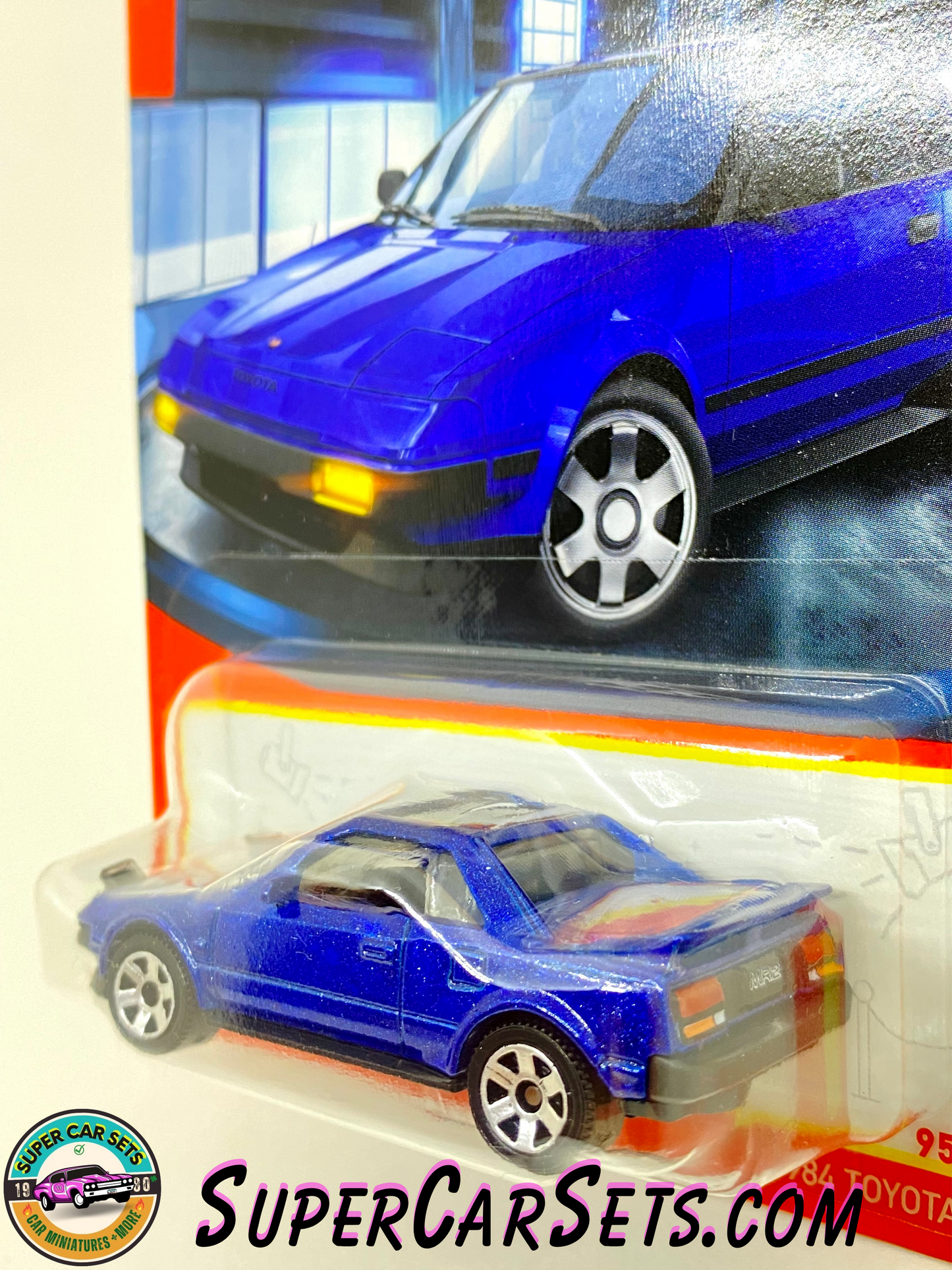 1984 Toyota MR2 (blue colour) (95/100) - Matchbox