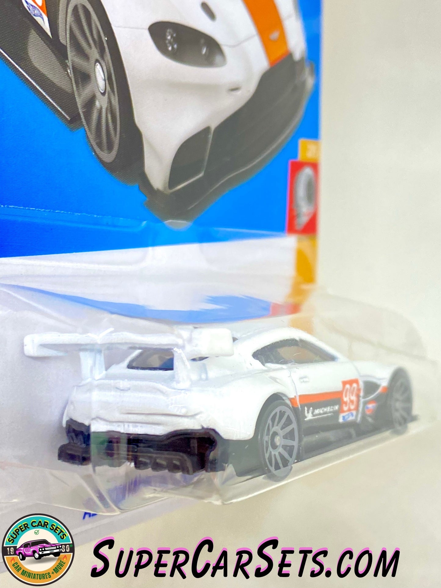 Aston Martin Vantage GTE (white colour) - Hot Wheels HW Turbo - 2023 (2/5) (98/250)