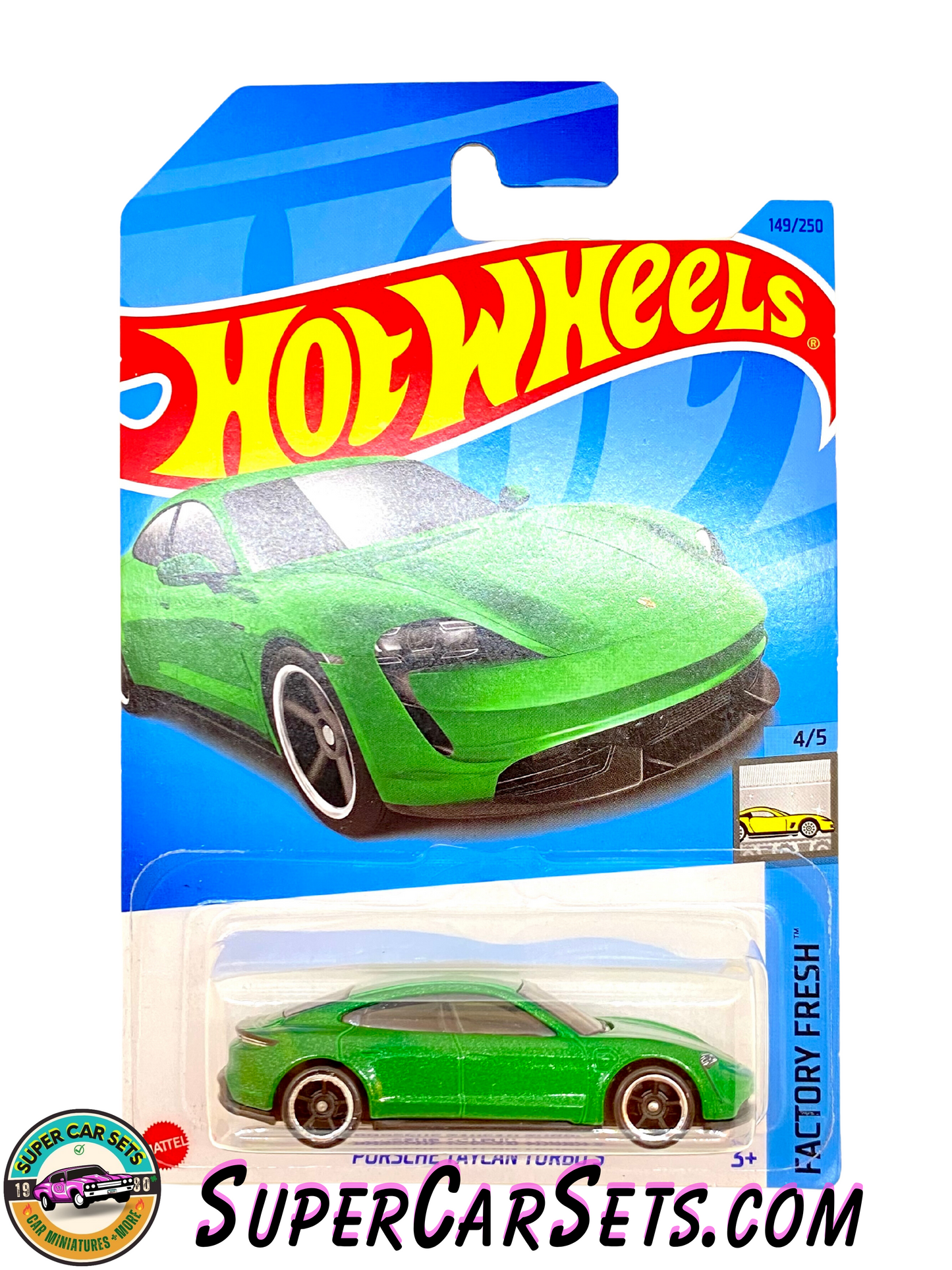 Porsche Taycan Turbo S - Hot Wheels Factory Fresh (4/5) (149/250)