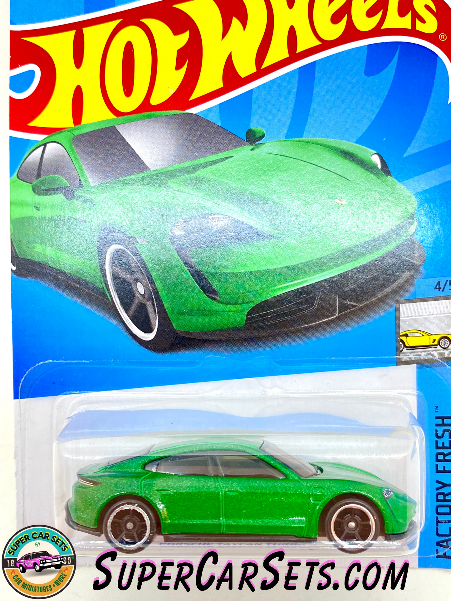 Porsche Taycan Turbo S - Hot Wheels Factory Fresh (4/5) (149/250)