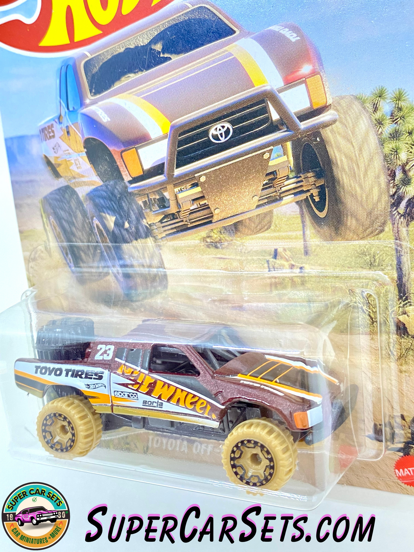 Hot Wheels Mud Runners (5/5) Toyota Off-Road Truck