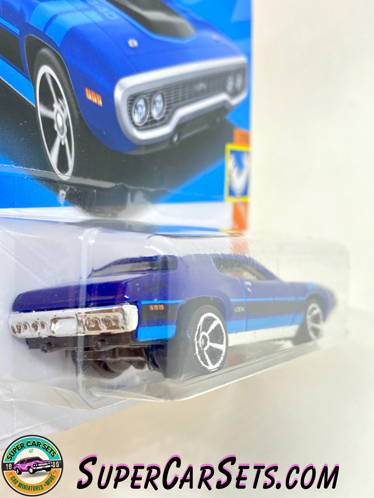 71 Plymouth GTX (blue colour) - Hot Wheels Muscle Mania - 2023 (7/10) (166/250)