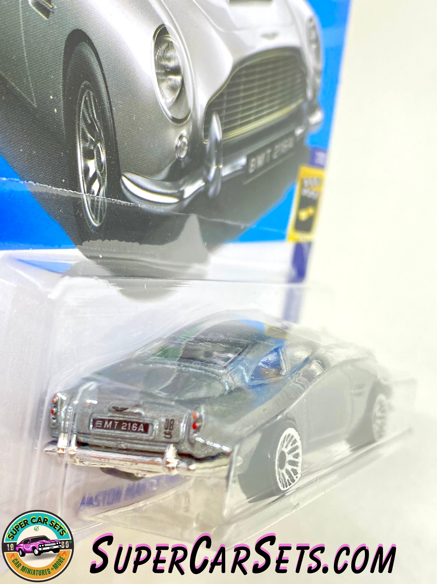 Aston Martin 1963 DB5 (Goldfinger Sixty Years) - Hot Wheels HW Screen Time - 2024 (7/10) (107/250)